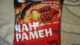 Цены на чан рамен в Пятерочке в Газпромнефть