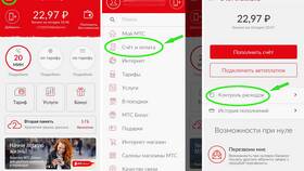 Как посмотреть расходы на МТС в Газпромнефть