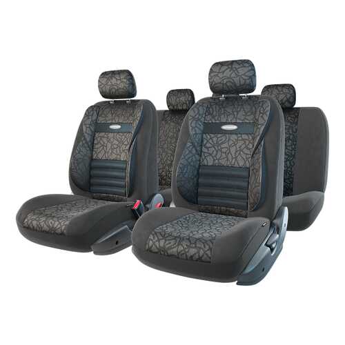 Комплект чехлов на сиденья Autoprofi Comfort Combo CMB-1105 ANTHRACITE (M) в Газпромнефть