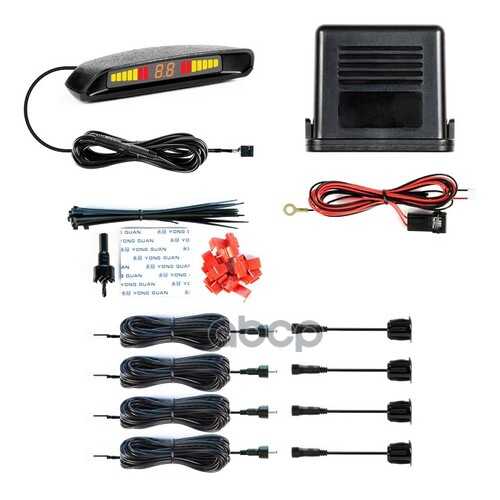 Парковочный Радар Parkmaster 4-Fj-40 Black, 4 Датчика PARKMASTER 4-FJ-40 b в Газпромнефть