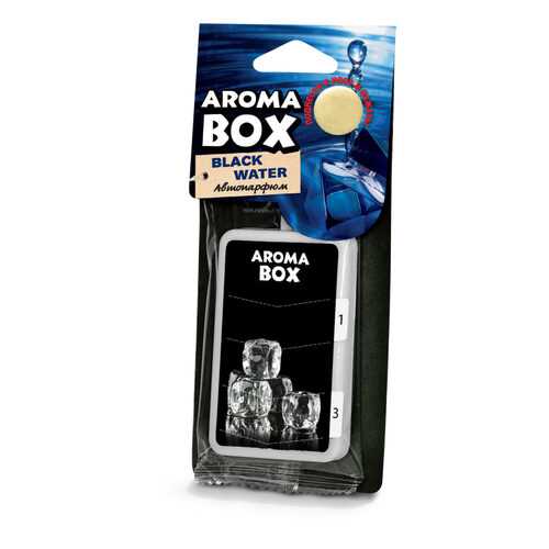 Ароматизатор Aroma Box black water B-17 в Газпромнефть