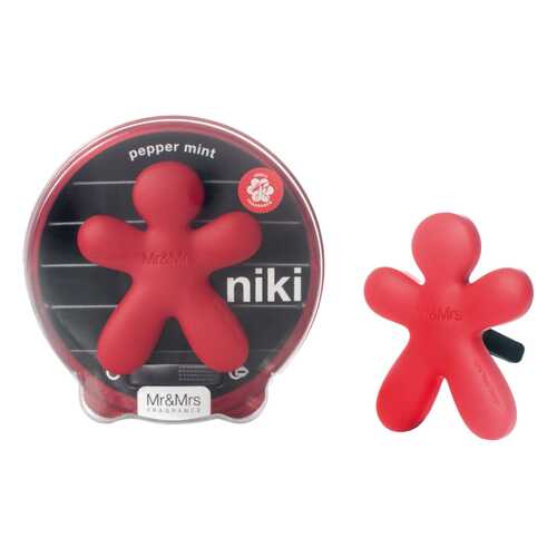 Ароматизатор для автомобиля/NIKI/красный/PEPPER MINT в Газпромнефть