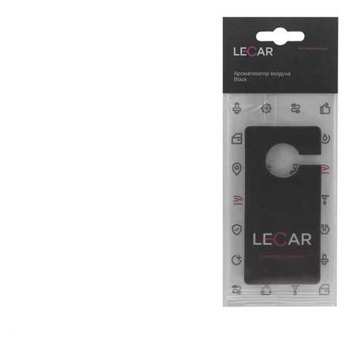 Ароматизатор LECAR пропитанный пластинка черный лед LECAR000012412 в Газпромнефть