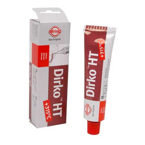 Герметик Dirko HT UNIVERSAL Красный 70ml -60C +315C ELRING ELRING 705.708 в Газпромнефть
