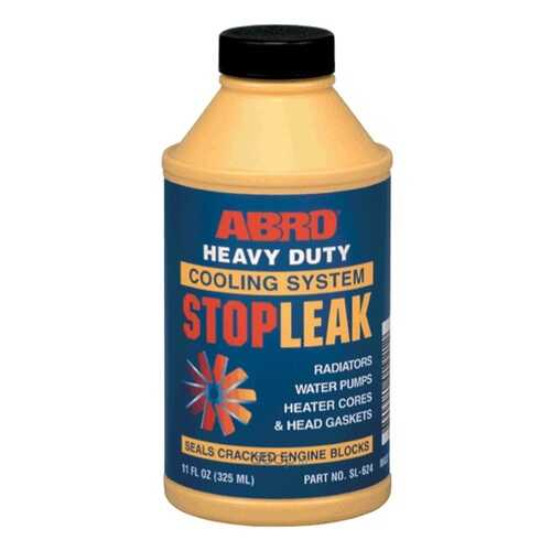 Герметик радиатора ABRO Heavy Duty Cooling System STOPLEAK жидкий 0,325 кг. арт. SL-624-RU в Газпромнефть