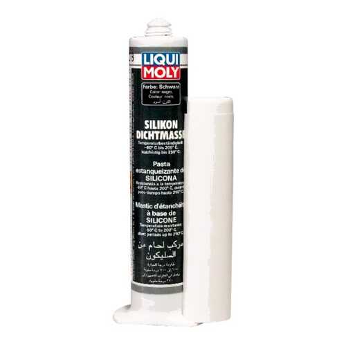Герметик силиконовый LIQUI MOLY silicon-dichtmasse schwarz черный 6177 0,08л в Газпромнефть