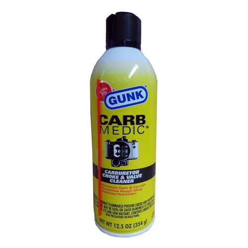 Очиститель карбюратора GUNK Carb-Medic Carburetor Choke & Valve Cleaner (354гр) в Газпромнефть