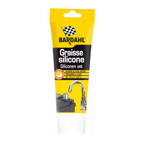Силиконовая смазка тюбик 150 мл GRAISSE SILICONE BARDAHL 1532 в Газпромнефть