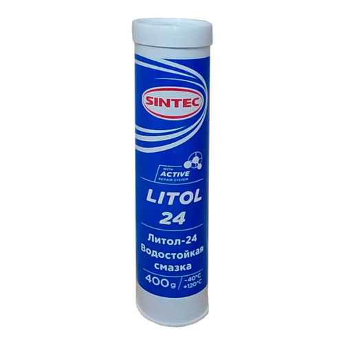 Смазка литол-24 картридж (400г.) Sintec 0808519 в Газпромнефть