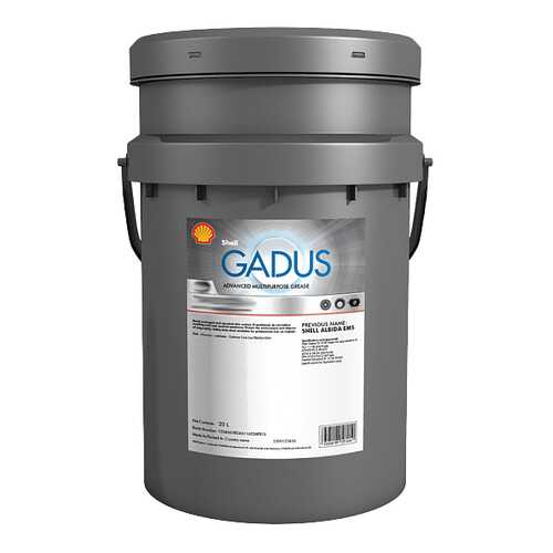 Специальная смазка для автомобиля Shell Gadus S5 V100 2 18 кг в Газпромнефть