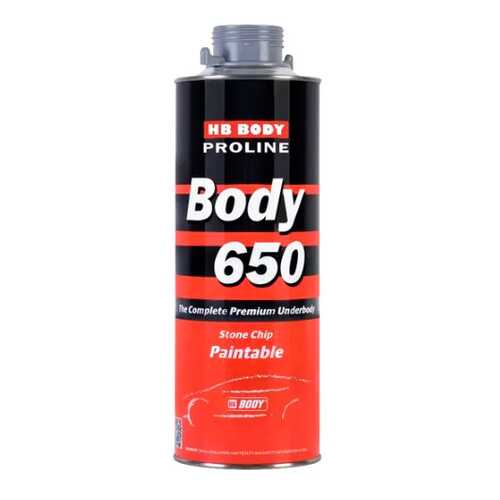 Антикор серый BODY HB 650 PROLINE (1кг) под пистолет BODY 6509700001 в Газпромнефть