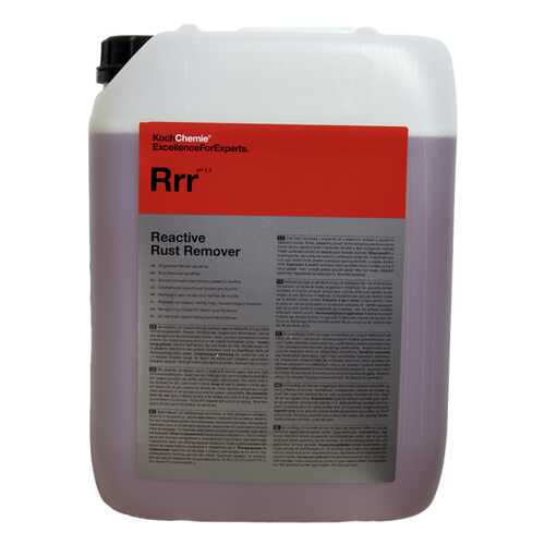 Бескислотный очиститель налёта Koch Chemie REACTIVE RUST REMOVER 11 кг 359011 в Газпромнефть