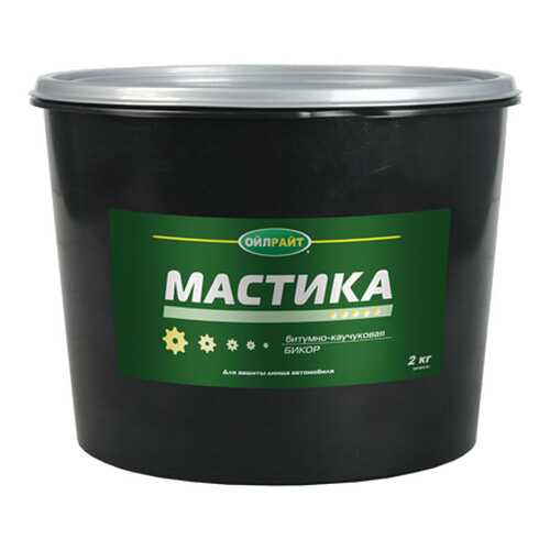 Мастика битумно-каучуковая OIL RIGHT 2 кг в Газпромнефть