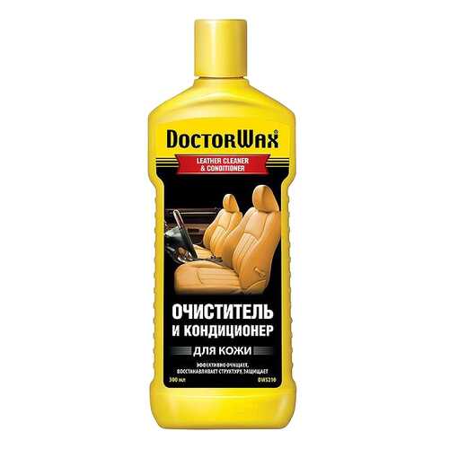Очиститель для кожи Doctor Wax LEATHER CLEANER & CONDITIONER 300мл DW5210 в Газпромнефть