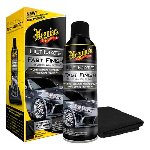 Защитное покрытие Ultimate Fast Finish (аэрозоль) 241 г + салфетка G18309 в Газпромнефть