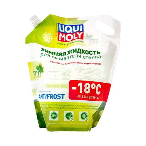 35018 Liqui Moly Зимняя жидк.д/омыв.стекла ANTIFROST Scheibenfrostschutz -18 (дой-пак) (3, в Газпромнефть