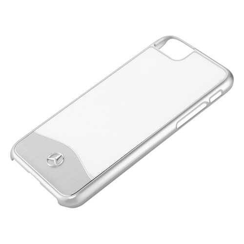 Чехол для iPhone 7 Mercedes-Benz, White/Silver, артикул B66953560 в Газпромнефть