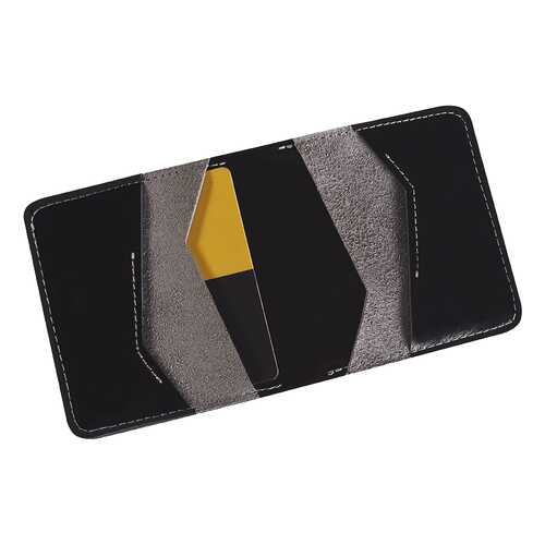 Кожаное портмоне Toyota Leather Wallet, Weekend, Black/Grey, артикул TMSUV04WAL в Газпромнефть