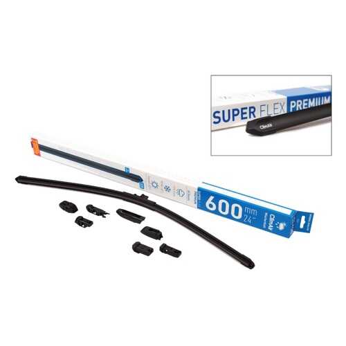 Щетка стеклоочистителя adapter Kit ClimAir SUPER FLEX PREMIUM 24 (600mm), 7 переходников в Газпромнефть