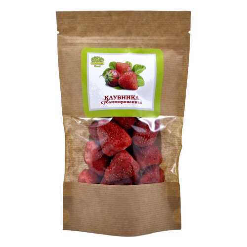 Клубника Organic Food сублимированная 20 г в Газпромнефть