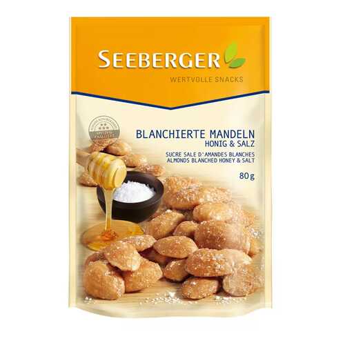 Миндаль жареный с солью и медом Seeberger 80 г в Газпромнефть