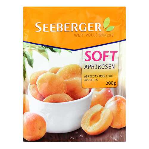 Сухофрукты Seeberger абрикосы мягкие 200 г в Газпромнефть