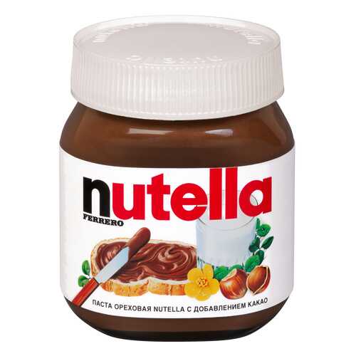 Паста шоколадная Nutella с добавлением какао 350 г в Газпромнефть