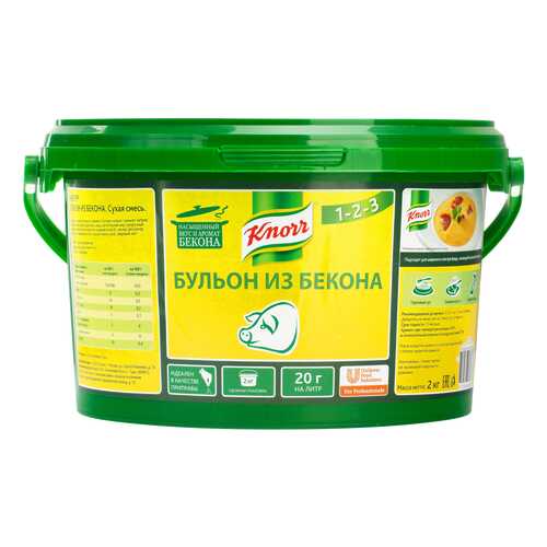 Бульон Knorr бекон 2 кг в Газпромнефть