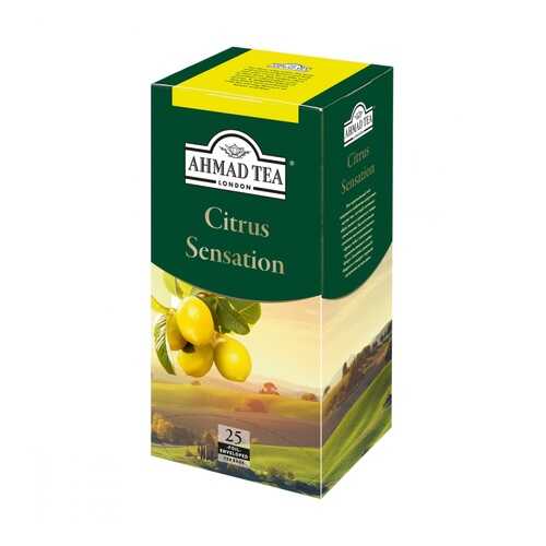 Чай Ahmad Citrus Sensation черный с лаймом 25 пакетиков в Газпромнефть