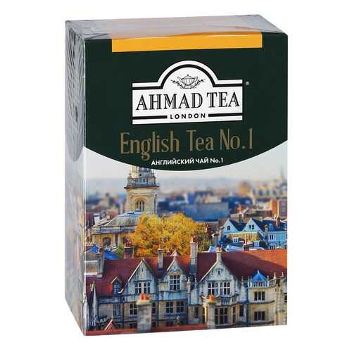 Чай Ahmad Tea английский №1 черный байховый листовой с ароматом бергамота 200 г в Газпромнефть
