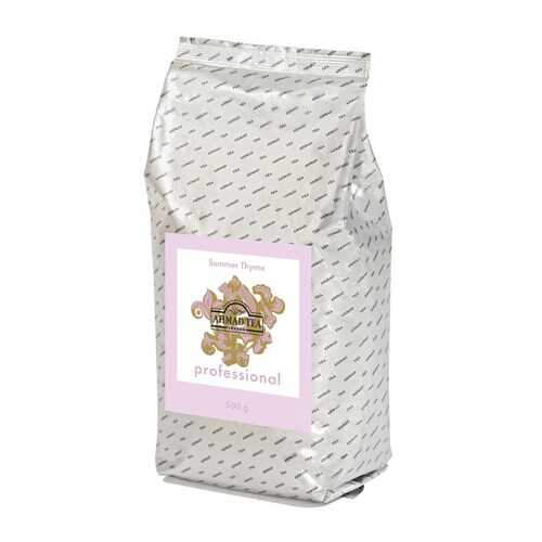 Чай Ahmad Tea Professional, Летний Чабрец, с чабрецом, чёрный, листовой, в пакете, 500г в Газпромнефть