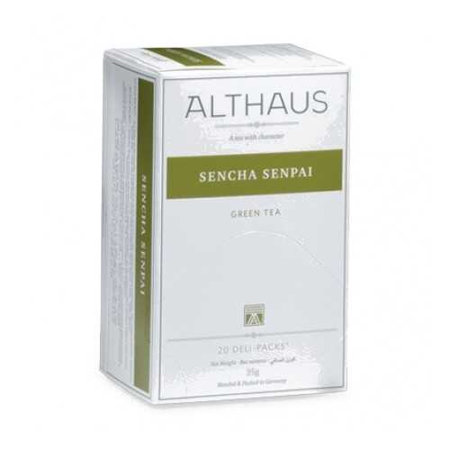 Чай Althaus Sencha Senpai 20*1.75 г в Газпромнефть