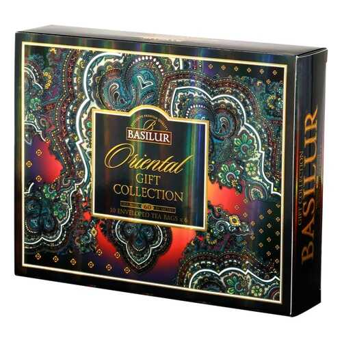 Чай Basilur Oriental Gift Collection, ассорти, 60 пакетиков в Газпромнефть