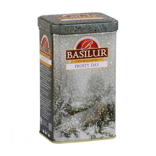 Чай Basilur Праздничная коллекция - Морозный день черный с добавками 85 г в Газпромнефть