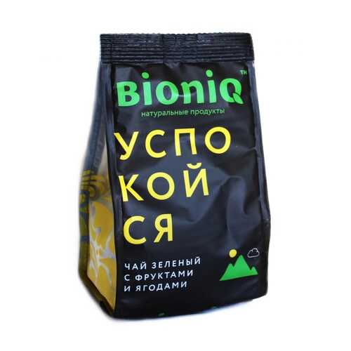 Чай BioniQ Успокойся зелёный, с добавками, 50 гр в Газпромнефть