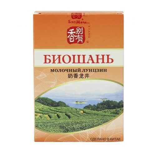 Чай БиоШань Milky Lung Сhing, молочный лунцзин, 80 гр в Газпромнефть