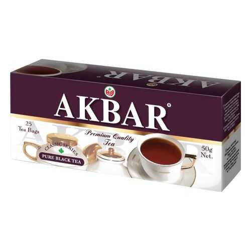 Чай черный Akbar 25 пакетиков в Газпромнефть