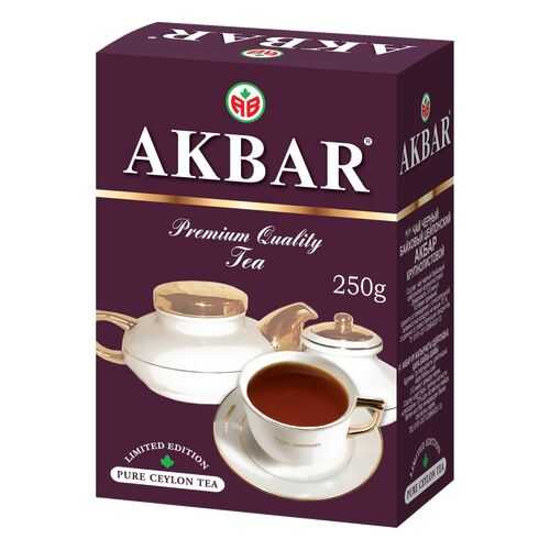 Чай черный Akbar 250 г в Газпромнефть