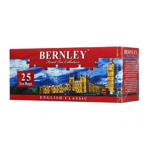 Чай черный Bernley english classic 25 пакетиков в Газпромнефть