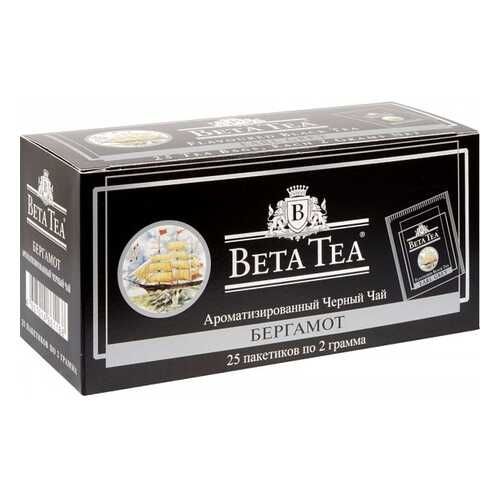Чай черный Beta Tea бергамот 25 пакетиков в Газпромнефть