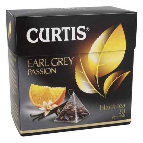 Чай черный Curtis Earl grey passion 20 пакетиков в Газпромнефть