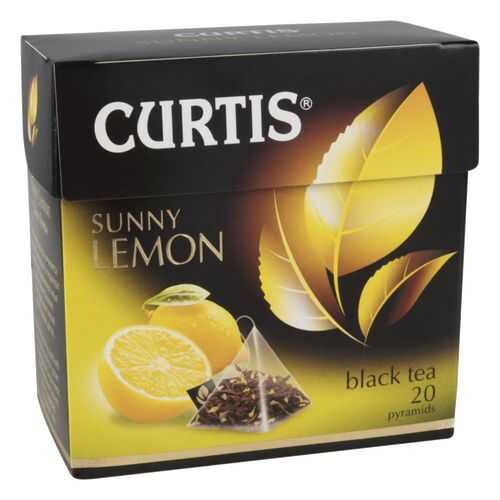 Чай черный Curtis sunny lemon 20 пакетиков в Газпромнефть