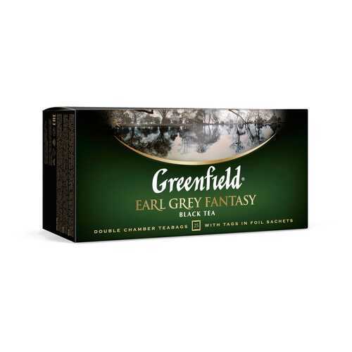 Чай черный Greenfield Earl Grey Fantasy 25 пакетиков в Газпромнефть