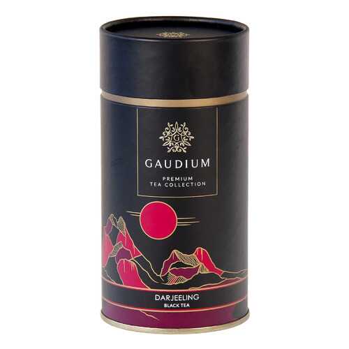 Чай чёрный индийский GAUDIUM Дарджилинг 100г в Газпромнефть