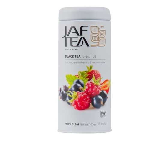 Чай черный JAF TEA Forest fruit с ароматом лесных ягод 100г Шри-Ланка в Газпромнефть