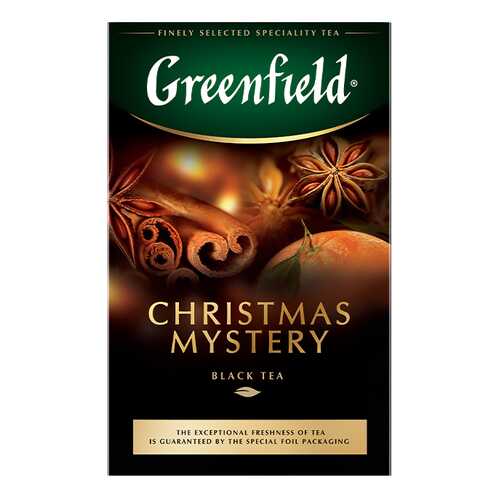 Чай черный листовой Greenfield Christmas Mistery 100 г в Газпромнефть