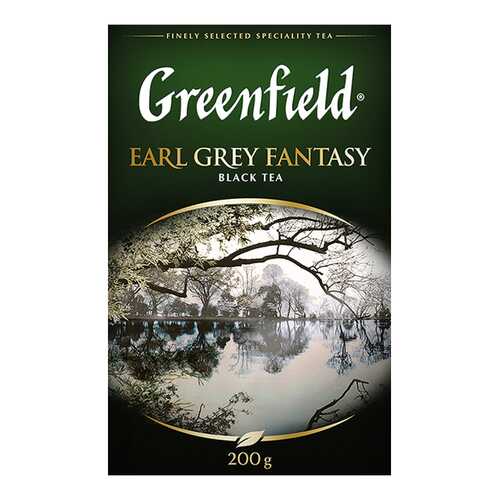 Чай черный листовой Greenfield Earl Grey Fantasy 200 г в Газпромнефть