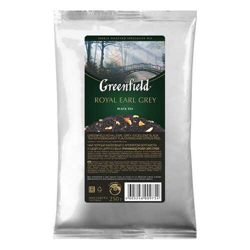 Чай черный листовой Greenfield Royal Earl Grey 250 г в Газпромнефть