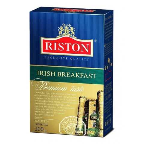 Чай черный листовой Riston ирландский завтрак 200 г в Газпромнефть