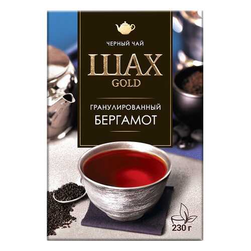 Чай черный листовой Шах Gold Бергамот 230 г в Газпромнефть